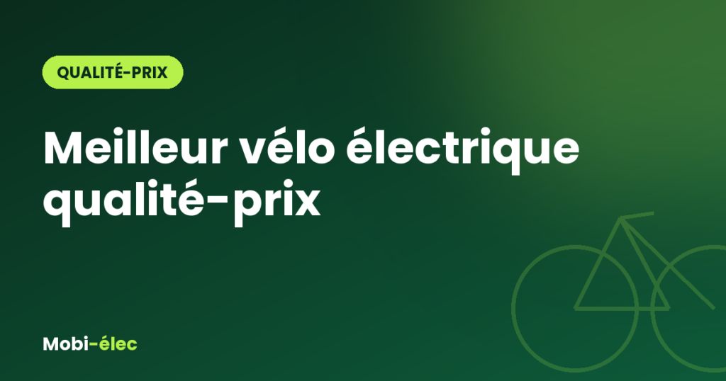 Couverture — vélo électrique qualité-prix
