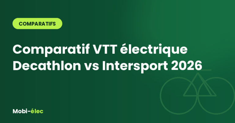 Comparatif VTT électrique Decathlon vs Intersport 2026