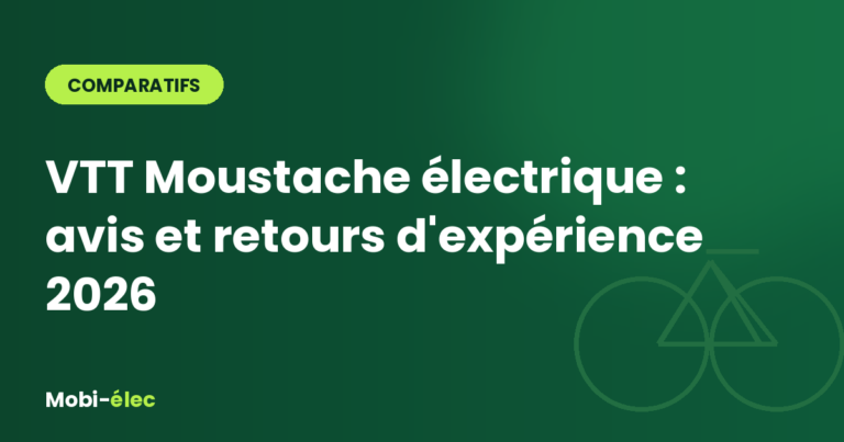 VTT Moustache électrique : avis et retours d&rsquo;expérience 2026